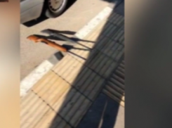 Пьяный водитель в попытке скрыться с места ДТП в Краснодаре начал угрожать оружием