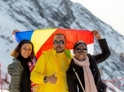 Участники Всемирного фестиваля молодежи оценили всю прелесть сочинских гор