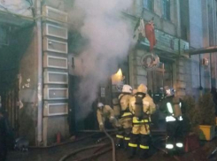 В Краснодаре горело кафе Danke Schoen