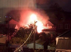 В частном жилом доме в центре Краснодара произошел пожар