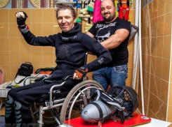 Подводная коляска для инвалидов от новороссийца номинирована на «Хрустальный компас»