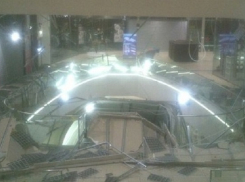 В Краснодаре в торговом центре обрушилась крыша 