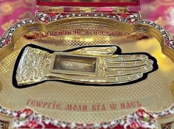 В Краснодар 7 сентября привезут мощи Георгия Победоносца