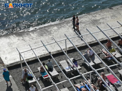 Во время штормового предупреждения моря на Кубани снова прогрелись