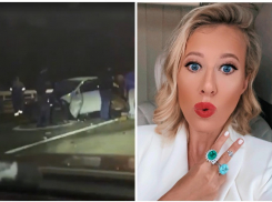 Ксения Собчак попала в смертельное ДТП по дороге в аэропорт Сочи