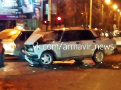 В Армавире из-за пьяного водителя столкнулись пять автомобилей