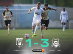 ФК «Краснодар» вновь разгромил казанский «Рубин»