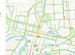 Воскресенье в Краснодаре началось без пробок