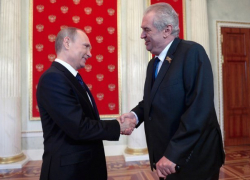  Путин в Сочи встретится с президентом Чехии 