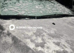 Новая волна ливней с градом и снегом надвигается на Кубань 