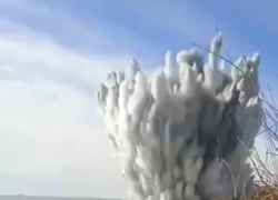 Взрывная волна выбила стёкла в домах Новороссийска