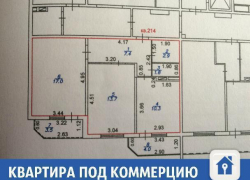 Продается двухкомнатная квартира под коммерцию