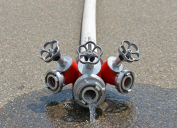 В Краснодаре в районе Немецкой деревни произошел пожар