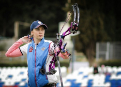 Самая красивая сочинская лучница победила в Кубке России
