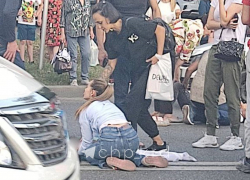 Краснодарка сбила маму с пятилетней дочкой на пешеходном переходе