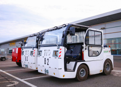 В аэропорту Краснодара сделали экологичной 10% спецтехники