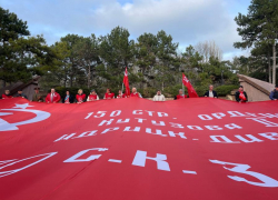 Патриотический марш-эстафету «Наша Великая Победа» запустили в Краснодарском крае