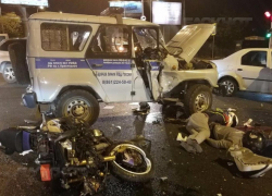 Число погибших в ДТП с участием мотоциклиста и полицейских в Краснодаре увеличилось