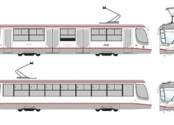 В нашем полку прибыло: в Краснодар привезли еще два новых трамвая