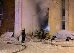 В бывшем здании ресторана «Бургас» в Краснодаре произошел пожар 