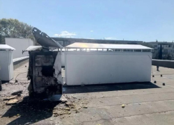 В детском саду Севастополя во время атаки БПЛА произошло возгорание 