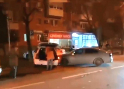 В Краснодаре столкнулись сразу пять автомобилей