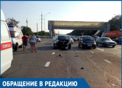  Пьяный водитель протаранил машину под Краснодаром, а потом сказал, что это не он 