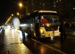 В Краснодаре в ДТП попал пассажирский автобус