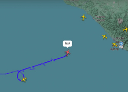 Натовский «Посейдон» летает над морем около Краснодарского края