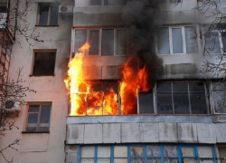 В Краснодаре произошло возгорание 12-этажного дома