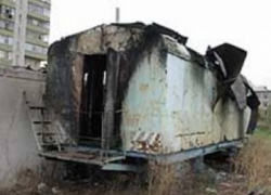 В Новороссийске два человека сгорели в вагончике 