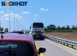 Пробка на трассе М-4 «Дон» в Краснодаре растянулась на 9 км