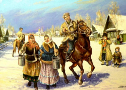 Как кубанские казаки отмечали Рождество