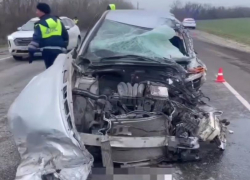 Водитель погиб в жестком столкновении с грузовиком на Кубани