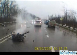 В Краснодаре в аварии погибла беременная женщина (видео)