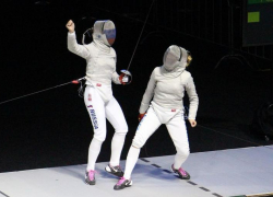 Российские девушки стали вторыми на чемпионате Европы по фехтованию в Сочи