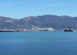 Экипаж десантного корабля «Азов» досрочно проголосовал в Новороссийске