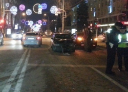 В центре Краснодара произошла массовая авария