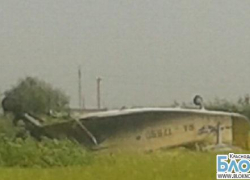 В Краснодарском крае жесткую посадку совершил самолет АН-2