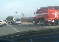 Два человека пострадали в сильном ДТП на трассе в Темрюк