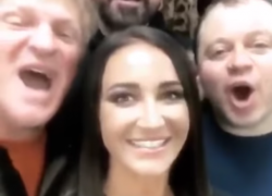 Ольга Бузова "жарко и громко" поздравила футболиста ФК "Краснодар" на видео