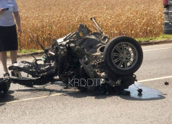 65-летний житель Краснодарского края погиб в разорванной на части машине