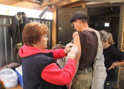 В подтопленных районах Кубани к медикам обратились более 380 человек 