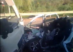 На Яблоновском мосту произошла ужасная авария