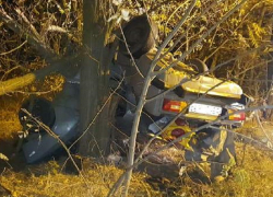 На Кубани лихач на «Жигулях» погиб в перевернувшейся машине