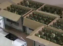 В Краснодарском крае изъяли более 2600 бутылок с контрафактным алкоголем