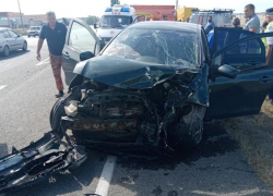 В Краснодарском крае четыре человека пострадали в аварии из-за грубого нарушения правил