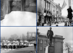 Сугробы до окон и одинокие улицы: как выглядел Краснодар в разные годы февраля