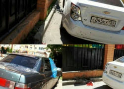  В ЖК «Панорама» в Краснодаре от взрыва пострадали несколько машин 