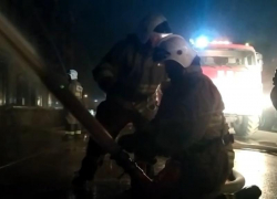 В Краснодарском крае спасатели ликвидировали пожар в пятиэтажке